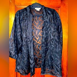 St Anthony vintage sheer blouse